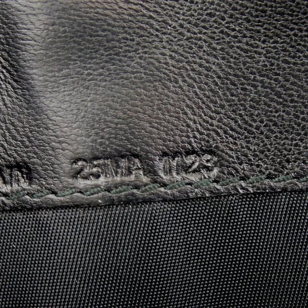 Authentic Christian Dior 25MA 1123 Lady Dior Cannage Stitch Zip Around purse